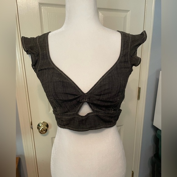 NWT Free People Intimately Cropped Bralette Medium - Picture 1 of 10